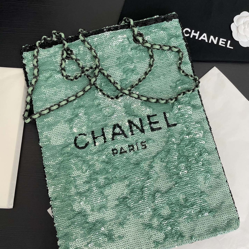 Ch*el shopping bags